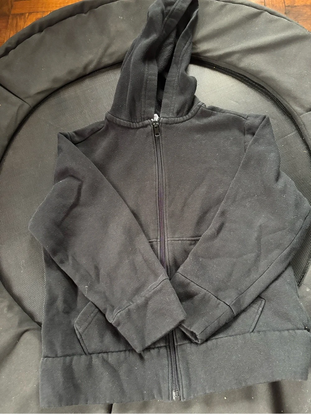 Old Navy Black Kids Zip-Up Hoodie